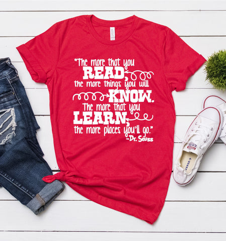Dr Seuss~The More That You Read
