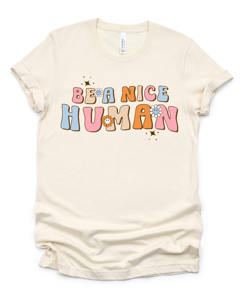 Retro Be A Nice Human