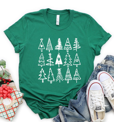 Christmas Tree Doodles