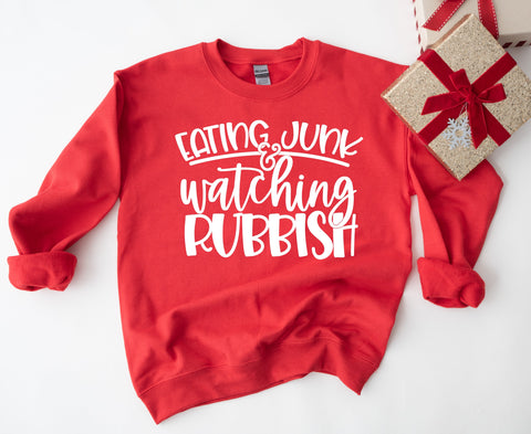 Eating Junk And Watching Rubbish