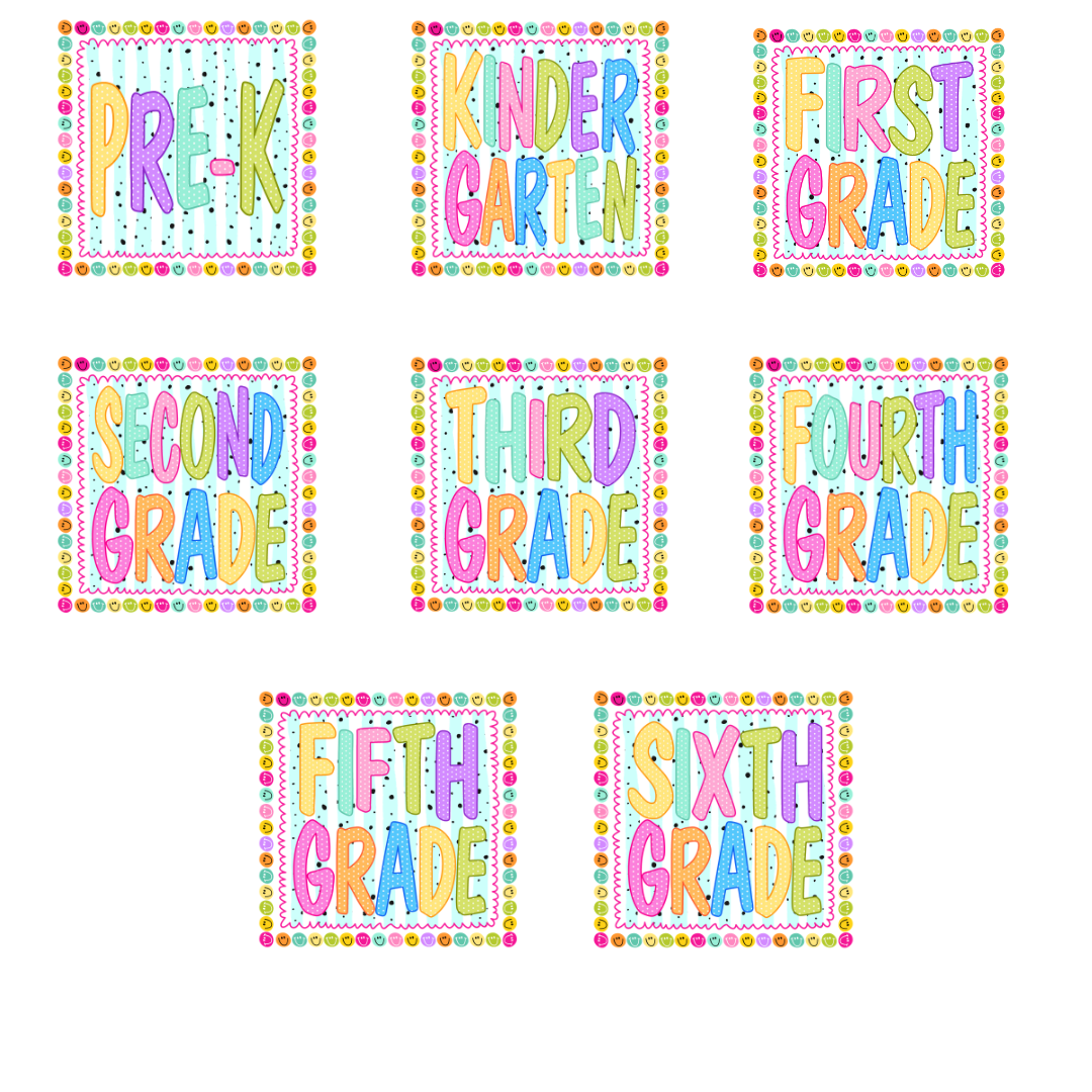 *LIMITED EDITION* Bright Smiles PreK-6th Grade