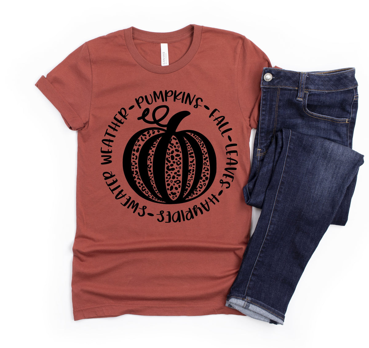 Fall Leopard Pumpkin