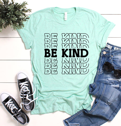 Be Kind Repeat w/black