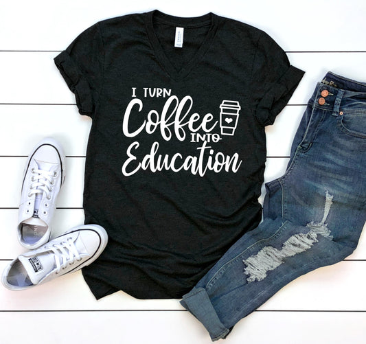 I Turn Coffee Into Education