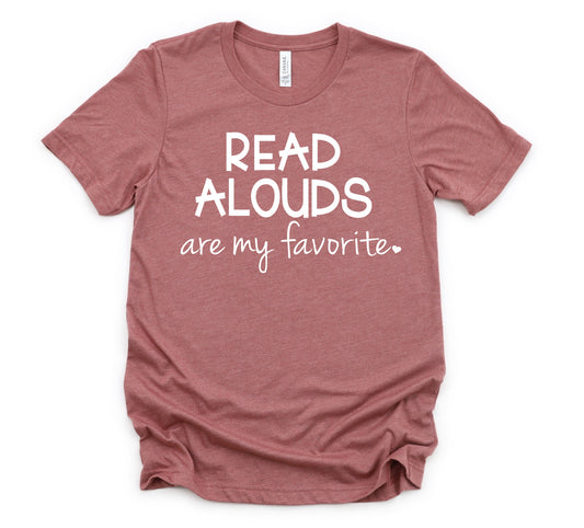 Read Alouds Are My Favorite