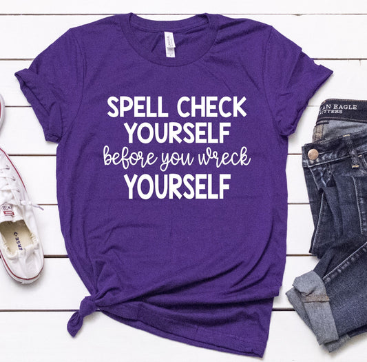 Spell Check Yourself